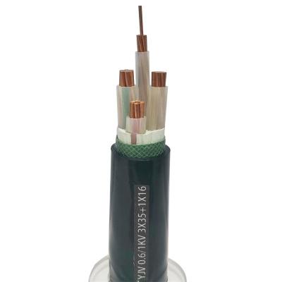 China Low Voltage 1kv 4 2.5 sqmm 6mm 16mm Underground Core Electrical Flexible Silicone 0.75mm Armored Copper Cable Price for sale