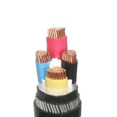 China Africa Underground Hot Sale 70mm 95mm 4 Core 70mm2 120mm 185sq Copper Armored SWA Power Cable Price for sale