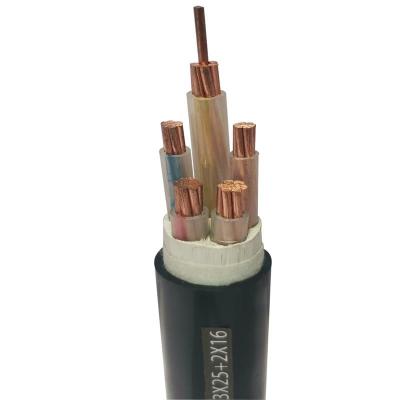 China Underground Low Voltage 5 Core 120mm 120mm2 Unarmoured XLPE PVC Insulated Power Cables for sale