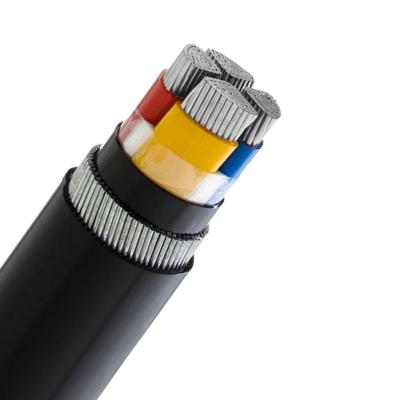 China Best price 0.6kv 1kv 50 underground xlpe unshielded aluminum copper PVC underground cable 4 core sq mm 95mm for sale