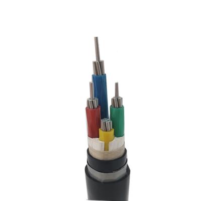 China Low voltage 4 core 25mm2 35mm2 50mm2 35mm xlpe pvc underground armored aluminum power cable for sale