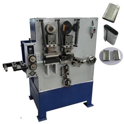 China Automatic Hotels Polyester Steel Strapping Seal Making Machine for sale