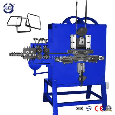 China Automatic Mechanical Factory Square Wire Bag Buckle Frame Making Machine for sale