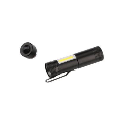 China Outdoor Activity Mini Torch Working Cob Flashlight, Swing Bracket, Adjustable Rotating Cob Led Torch en venta