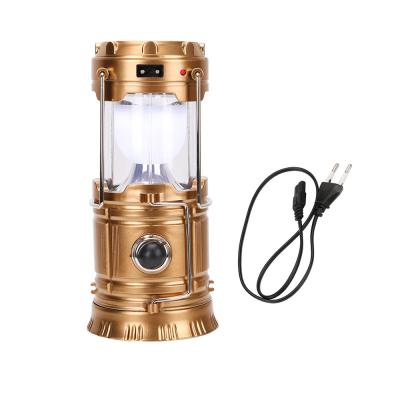 China ABS 6+ Foldable Solar 1 LED Hanging Direct Charging Camping Light Lamp / Solar Home Camping Lantern for sale