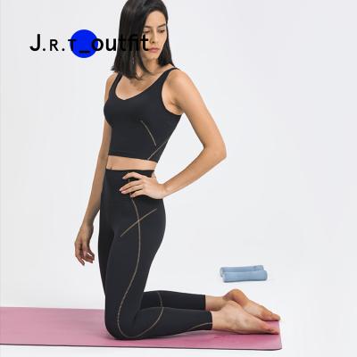 China J.R.T Support Customization Hidden Pocket Workout Yoga Breathable Fitness Sports Belly Compression Gaiters For Women for sale