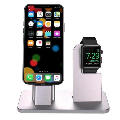 China For Apple Watch Charging Stand With iPhone Charging Dock Charging Stand For Apple Watch Stand Charging Stand For iPhone Phone High Quality Stand for sale