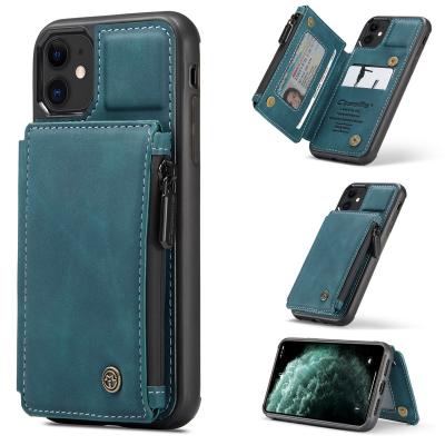 China Anti-Drop Manufacturer Fast Ship Low MOQ Leather Phone Case For iPhone 12 PU Leather Cell Phone Case For iPhone 11/pro/pro Max for sale