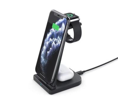 China cellphone/for 2020 new arrivals iwatch airpods/airpods pro mobile radio charging dock charger stand radio charging for sale