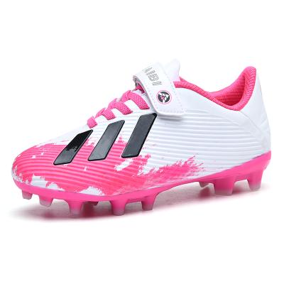 China EVA Soccer Boots EVA Custom Football Shoes Professional Fashion Kids Indoor Outdoor Soccer Shoes High Quality Boys Girls FG Pi for sale