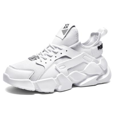 China CUSHIONING CUSHIONING super light men's breathable sports shoes train all white sneaker for casual men's sports shoes height increase wholesale for sale