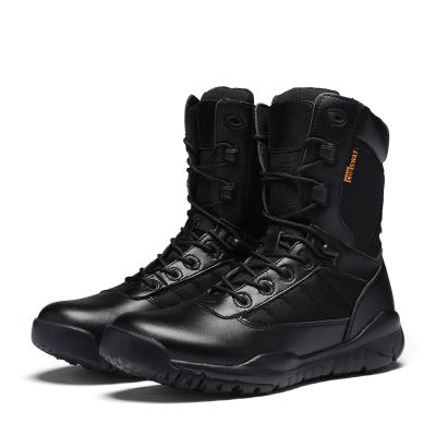 China Outdoor Combat Boot Combat Boot Slip On Man Shoes Cheaper Mid Calf Wide Boots For Man for sale