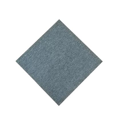 China Eco-friendly.anti-slip.water-proof Household 100% Wool Plastic Tile Carpet 60x60 Tiles With Low Price for sale