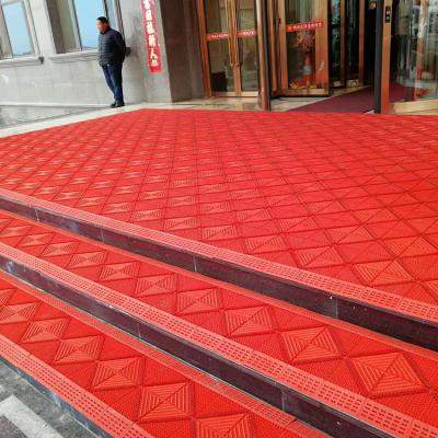 China Best Outdoor Use Waterproof Outdoor Commercial Luxury Entrance Malls Anti Slip Luxury Front Door Mat With Logo for sale