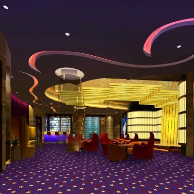 China Reasonable Price Fire Resistant Wall To Wall Nightclub Carpet Cover for sale