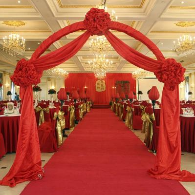 China High End Elegmace Single Plain Nonwoven Banquet Hall Mirror Carpet For Wedding Carpet Runner for sale