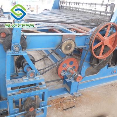 China Galvanized Iron Wire Mesh Machine for Double Crimped Weaving for sale