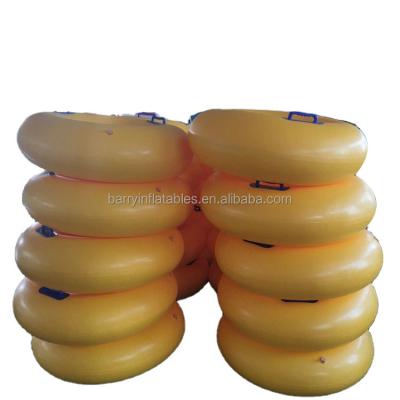 China PVC Tarpaulin China Supplier Water Sport Swim Ring Inflatable Water Tube For Amusement Park for sale