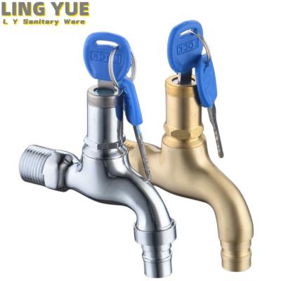 China With Slide Bar Cheap Brass Faucet Wholesale Outdoor Brass Water Tap High Quality Pipe Brass Faucet Factory Outlet Bibcock Tap for sale