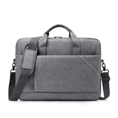 China 2022 Hot Selling Oxford Cloth Neoprene Shoulder Laptop Bag Unisex Computer With Front Pocket for sale