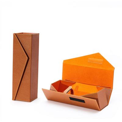 China Factory direct supply wine gift boxes modern luxury magnetic collapsible closure gift boxes for sale