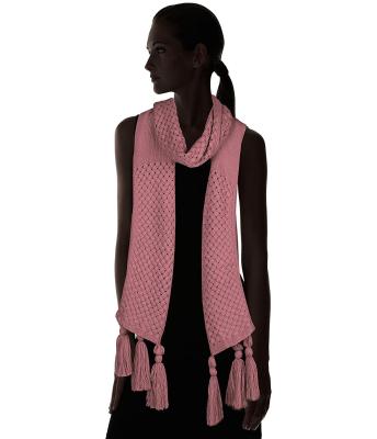 China 100% Acrylic Special Hot Selling Popular Goods Using Chunky Jacquard Knitted Scarf for sale