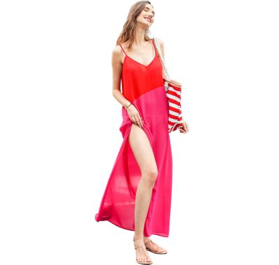 China New Type Summer Low Price Elegant Women's Soft Popular Beach Dresses for sale