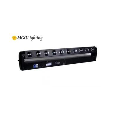 China stage barra led rgbw 10*40w led moving beam bar light with dmx bar for sale