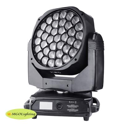 China Less noise steady power 37x15w k20 led moving head light dmx moving head for music concert for sale