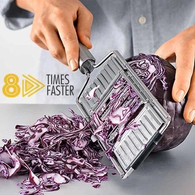 China Sustainable Kitchen Accessories 3 in 1 Set Manual Cheese Grater Slicer Quick Universal Vegetable Slicer for sale