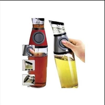 China Freshness Retention Kitchen Cooking Dispenser Glass Metered Bottle For Empty Olive Oil And Vinegar Premium for sale