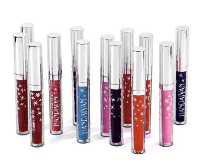 China Waterproof Lip Makeup Queen Party Color Shimmer Flip Lip Gross Glitter for sale