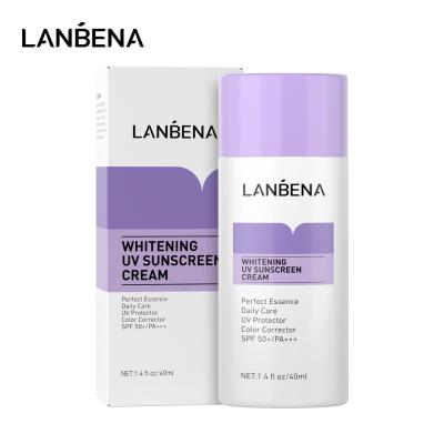 China Lanbena New Arrival Moisturizer Protector Anti UV Sunlight Whitening Creams Daily Skin Care Prevent Tanning Moisturizing Brightening Cream for sale