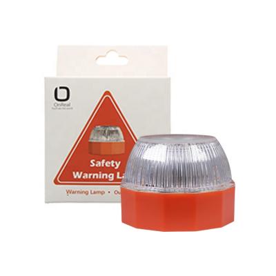 China 360Â ° Spain V-16 Flashing Light Car Emergency Light Amber Color LED Magnetic Low Warning Light for sale