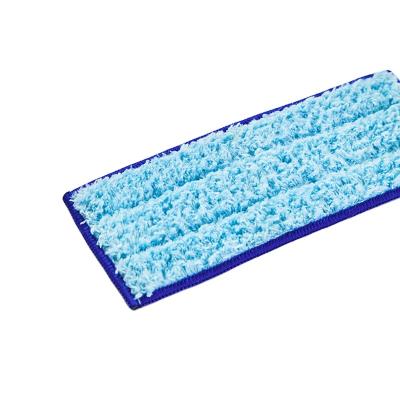 China Hot Selling Sustainable Floor Application Cotton Floor Mop Cloth With Middle Hole And Cotton Microfiber Mop Cloth for sale