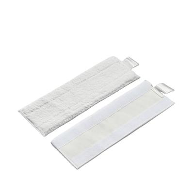 China Viable Cuban Style Mop Cloth Cotton Microfiber Towel Mop Cloth For Steam Cleaner Accessories for sale