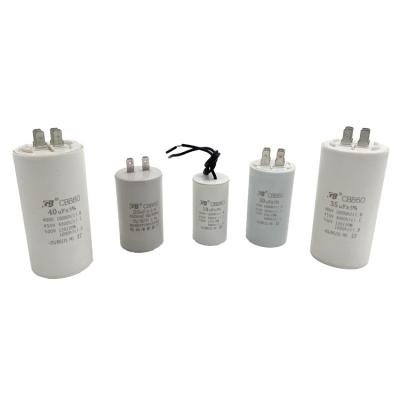 China AC motor polypropylene film cbb60 capacitor 450vac 50 60hz 25 70 21 for sale