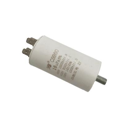 China AC motor pump running 10uf cbb60 70 21 capacitor 450vac 50 60hz 40 for sale