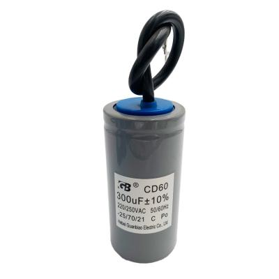 China AC Motor During CD60 Motor Starting Capacitor Super Capacitors 250v 330V for sale