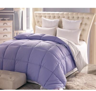 China Sheer Jacquard Quilting Home Color Double Down And Feather Winter Quilt for sale