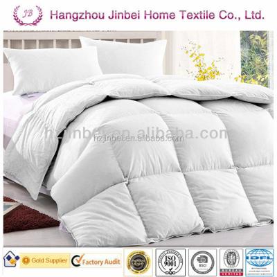 China White Duck Down /Goose Home Hotel Feather Filling Comforter Polyester Comforter Cover Set Twin/King/Queen Size For Your Choice for sale