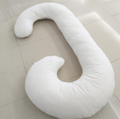 China Anti-Apnea Cute Soft Full Body J Shape Pregnancy Travel Message Nursing Pillow For Women for sale