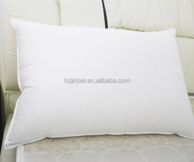 China Feather Anti-Static White Goose Down and Bed Pillow, White for sale