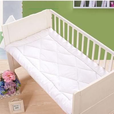 China Anti-bacteria direct wholesale 100% waterproof baby crib cotton fabric bed mattress topper from China factory supplier with flat sheet for sale