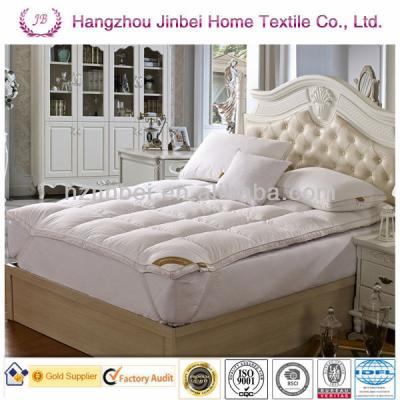 China luxury comforter white duck down mattress topper wholesale made in china for sale