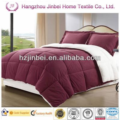 China Home Microfiber Comforter /Sherpa Comforter Set Fleece for sale