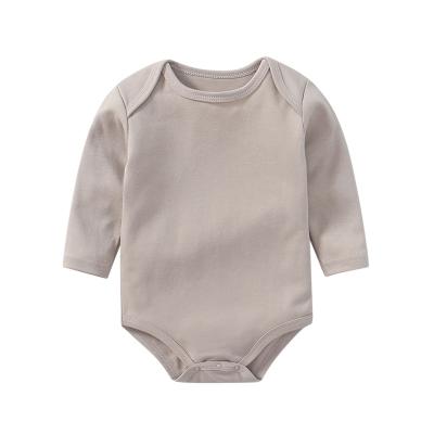 China China Wholesale Breathable Baby Onesie Long Sleeve Baby Jumpsuit 3pcs Newborn Kids Baby Clothes for sale