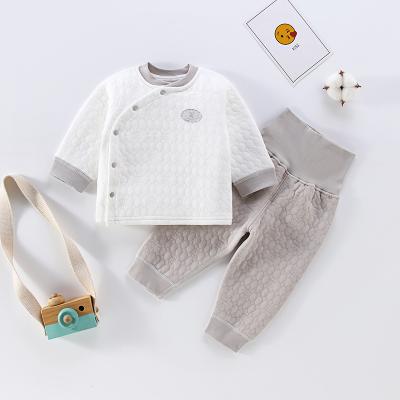 China Wholesale Breathable Baby Clothes Set Long Sleeve Autumn Clothes And Pants 2 Pieces Thermal Underwear Set for sale