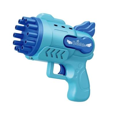 China wholesale new kids 2 in 1 electric soap fan bubble gun water air toy 9.5*12.5*16.5cm for sale