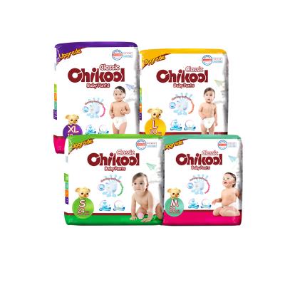 China China super soft Baby diaper professional manufacturer Disposable Manufacturer from China Chikool Baby Pants Baby diaper for sale